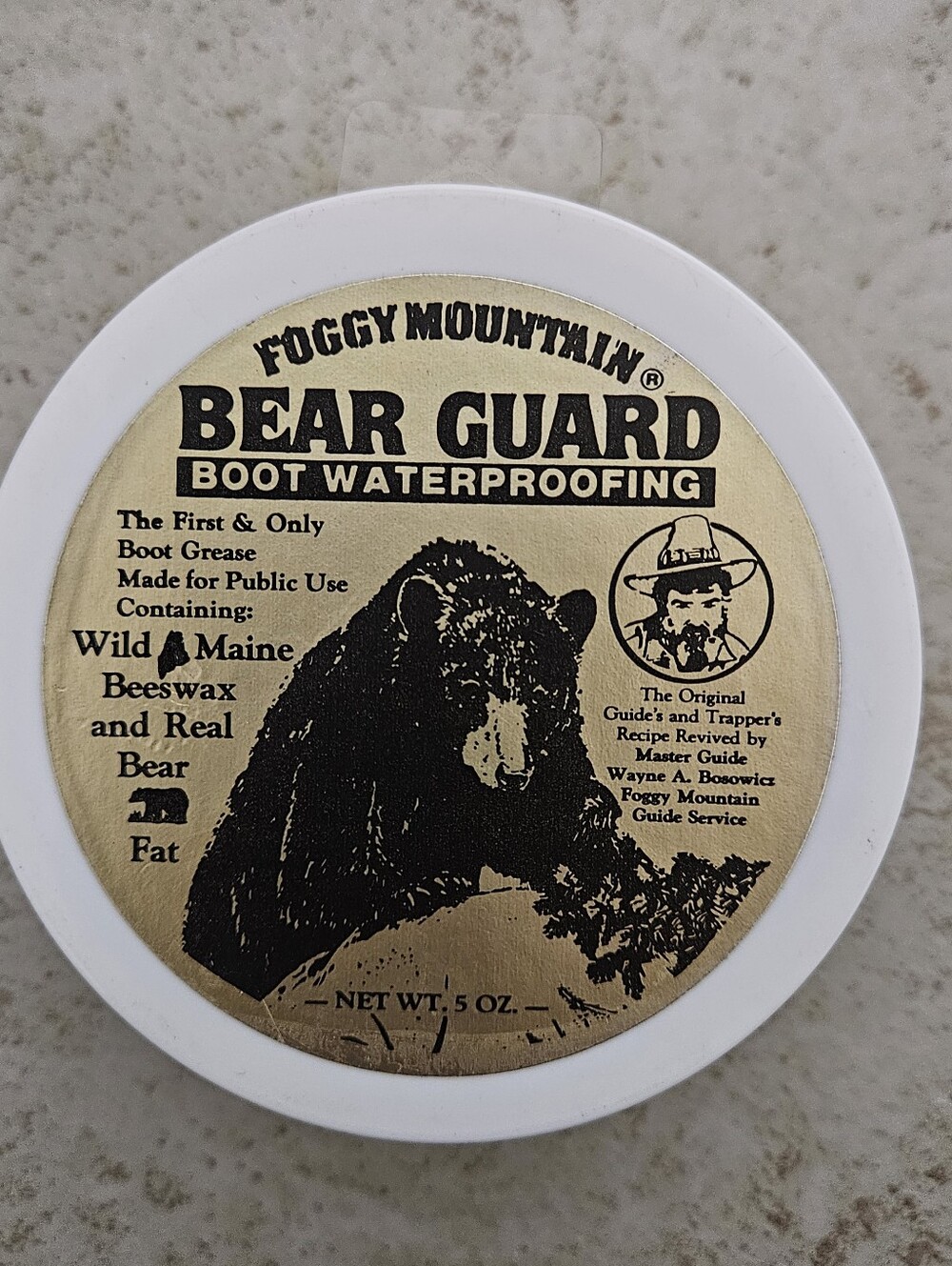 Foggy Mountain Bear Guard Boot Waterproofing 5oz